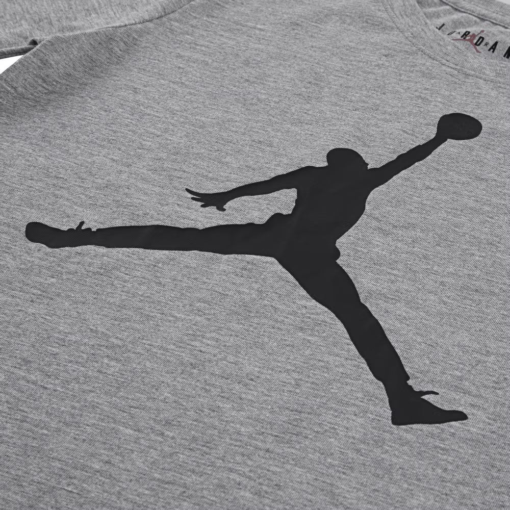 JORDAN YOUTH KIDS JUMPMAN CARBON GREY T-SHIRT (YOUTH KIDS SIZE S-XL)