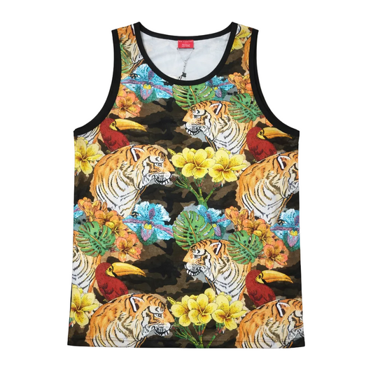 VICTORIOUS JUNGLE TIGER TANK TOP