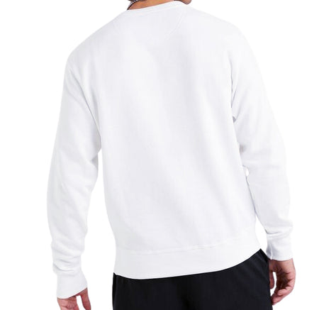 CHAMPION CORE LOGO CREWNECK (WHITE)