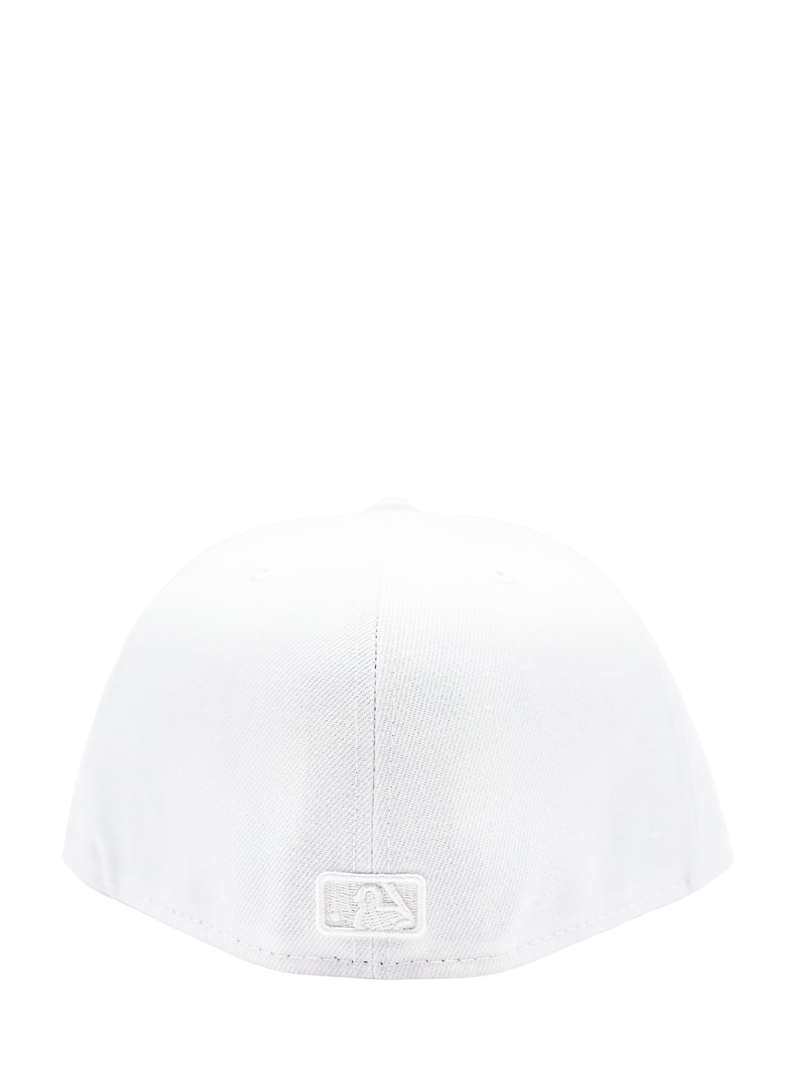 NEW ERA 59FIFTY TORONTO BLUE JAYS ALL WHITE FITTED HAT