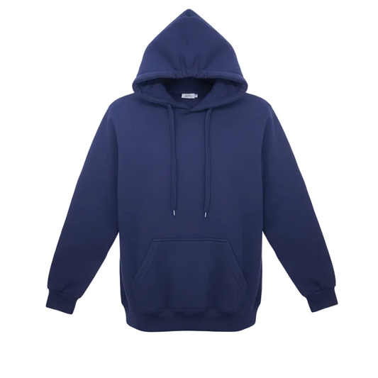 MEN'S FLEECE PULLOVER HOODIE 320 GSM HEAVY QUALITY (NAVY)
