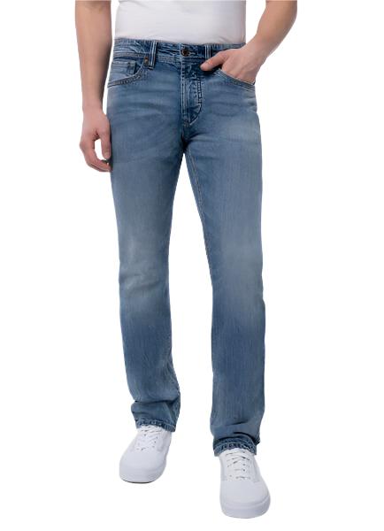 PARASUCO MEN'S MIKE FIT MEDIUM RISE DENIM SLIM MEDIUM INDIGO JEANS