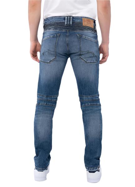 PARASUCO MEN'S DENIM MOTO CEDAR BLUE JEANS