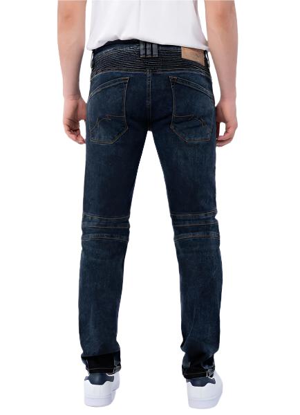 PARASUCO MEN'S DENIM MOTO TKY DARK INDIGO JEANS