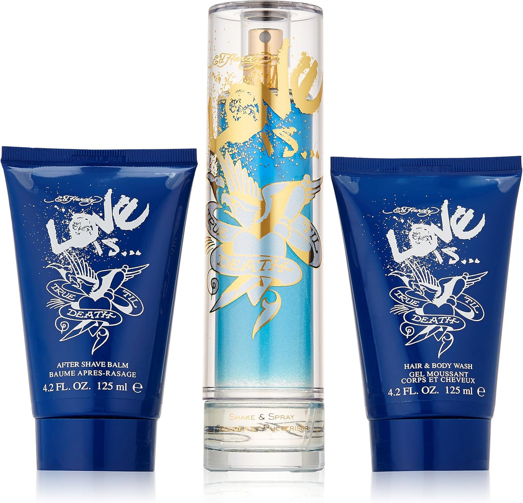 ED HARDY LOVE IS MEN'S GIFT SET