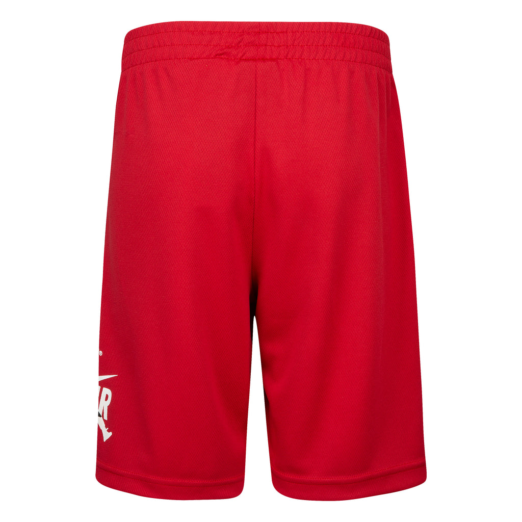 JORDAN YOUTH DRI-FIT SHORTS (RED SIZE S-XL)