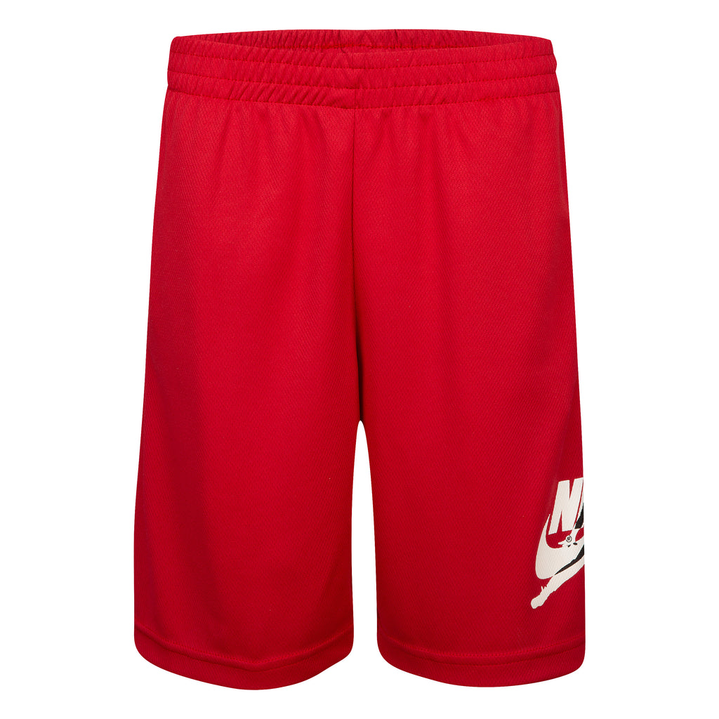 JORDAN YOUTH DRI-FIT SHORTS (RED SIZE S-XL)