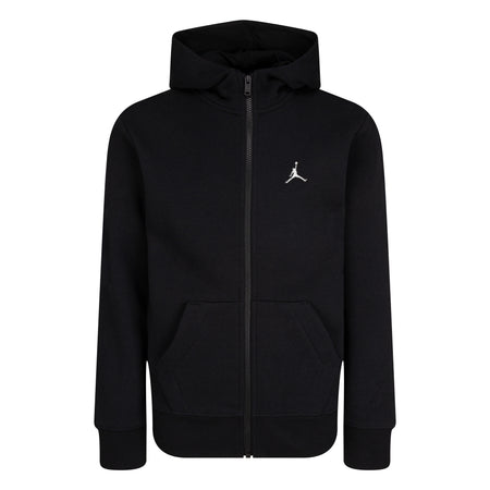 JORDAN YOUTH ESSENTIAL PULLOVER ZIP-UP HOODIE SET (BLACK SIZE S-XL)