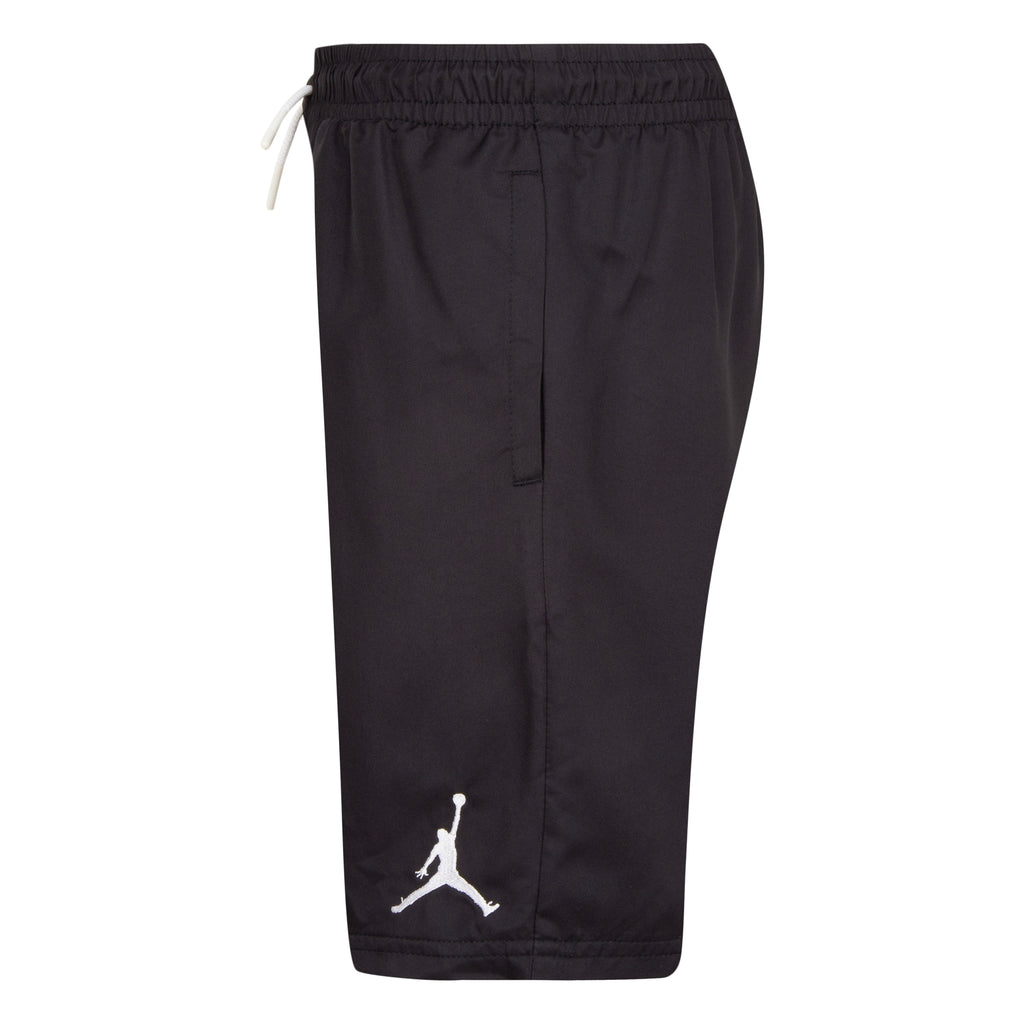 JORDAN YOUTH BOYS' WOVEN SHORTS (BLACK SIZES S-XL)