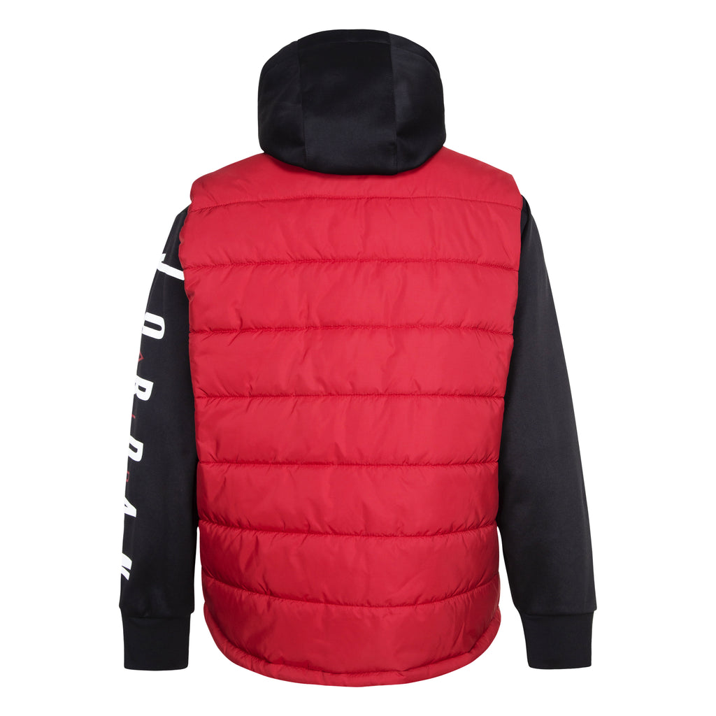 JORDAN YOUTH BOYS 2FER PADDED VEST JACKET (RED SIZES S-XL)