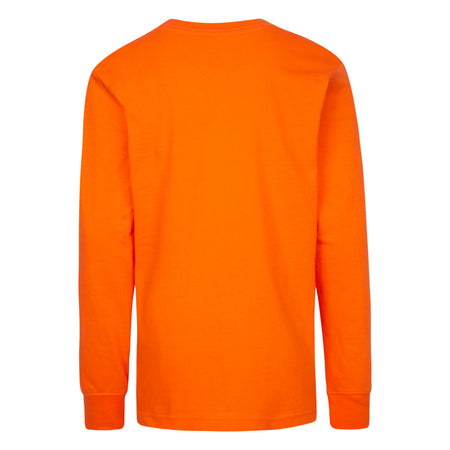 JORDAN BOYS' MVP BREAKOUT LONG SLEEVE T-SHIRT (ORANGE SIZE S-XL)