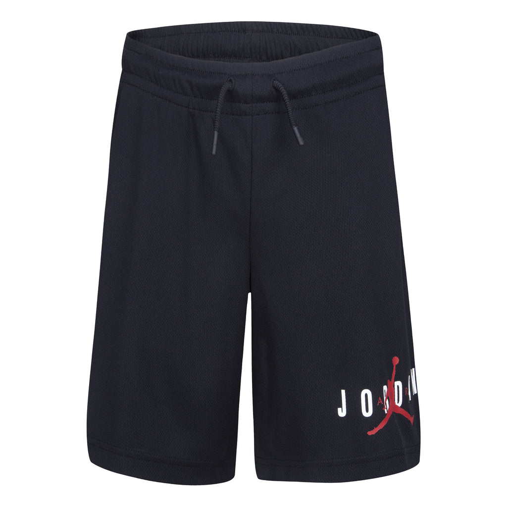 JORDAN YOUTH DRI-FIT MESH SHORTS (BLACK SIZE S-XL)