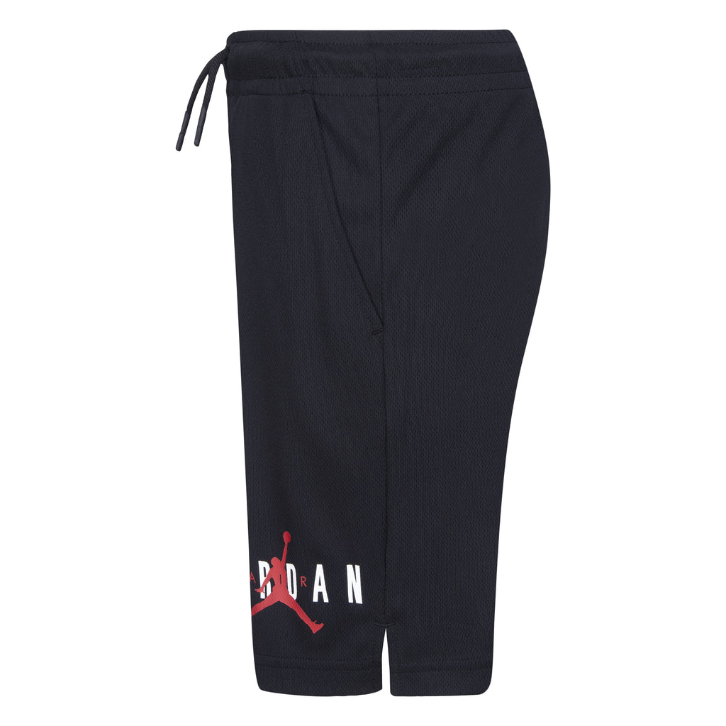 JORDAN YOUTH DRI-FIT MESH SHORTS (BLACK SIZE S-XL)