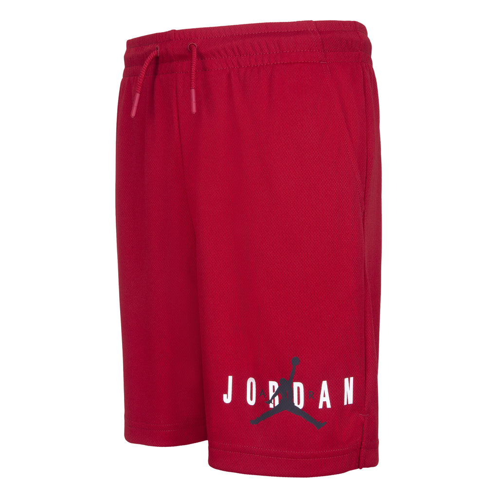 JORDAN YOUTH DRI-FIT MESH SHORTS (RED SIZE S-XL)