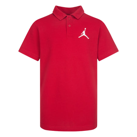 JORDAN YOUTH JUMPMAN POLO T-SHIRT (RED SIZE S-XL)