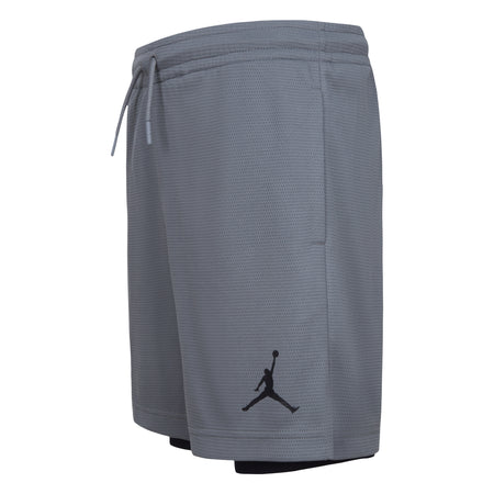 JORDAN YOUTH DRI-FIT TRAINING SHORTS (GREY SIZE S-XL)