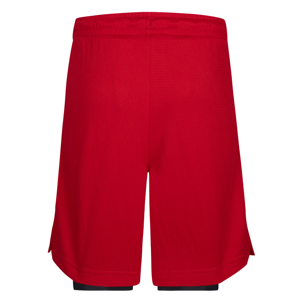 JORDAN YOUTH DRI-FIT TRAINING SHORTS (RED SIZE S-XL)