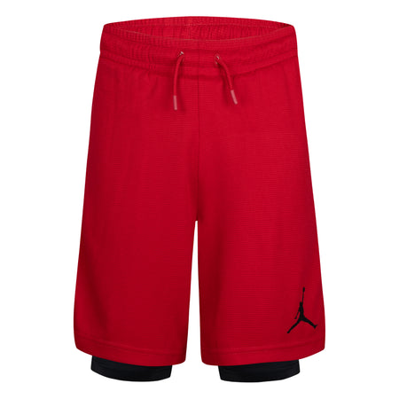 JORDAN YOUTH DRI-FIT TRAINING SHORTS (RED SIZE S-XL)