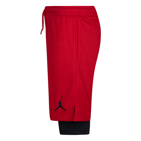 JORDAN YOUTH DRI-FIT TRAINING SHORTS (RED SIZE S-XL)