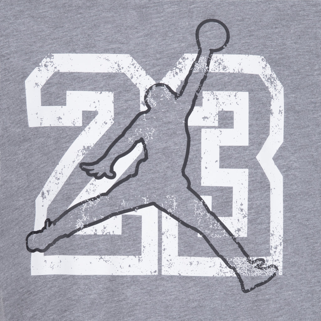 AIR JORDAN YOUTH KIDS JUMPMAN 23 T-SHIRT (GREY SIZE S-XL)