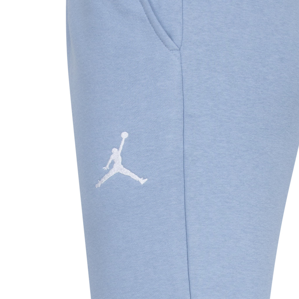 AIR JORDAN YOUTH KIDS ESSENTIAL HOODIES & JOGGER SET (BLUE/GREY SIZE S-XL)