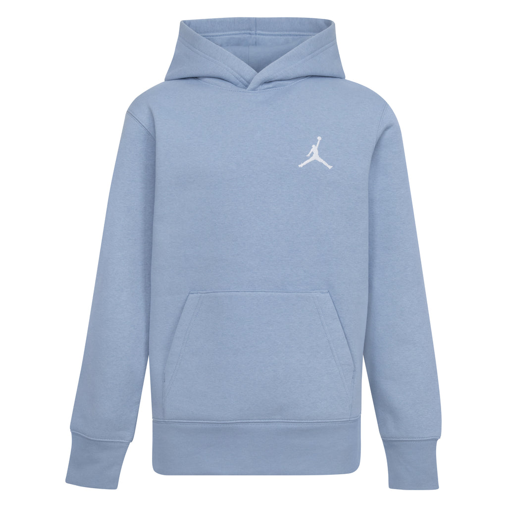 AIR JORDAN YOUTH KIDS ESSENTIAL HOODIES & JOGGER SET (BLUE/GREY SIZE S-XL)