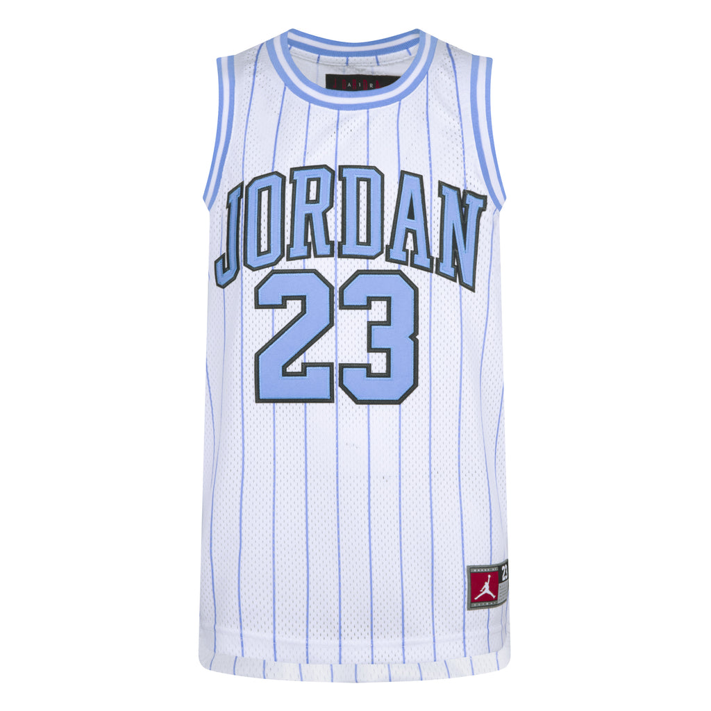 AIR JORDAN 23 YOUTH KIDS PRINTED JERSEY (BLUE/WHITE SIZE S-XL)