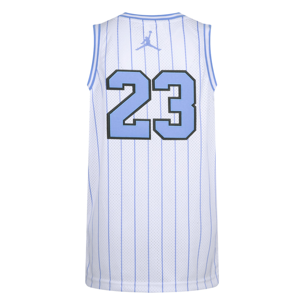 AIR JORDAN 23 YOUTH KIDS PRINTED JERSEY (BLUE/WHITE SIZE S-XL)