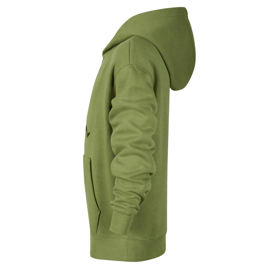 JORDAN YOUTH KIDS MJ BASELINE FLIGHT HOODIE (OLIVE SIZE S-XL)