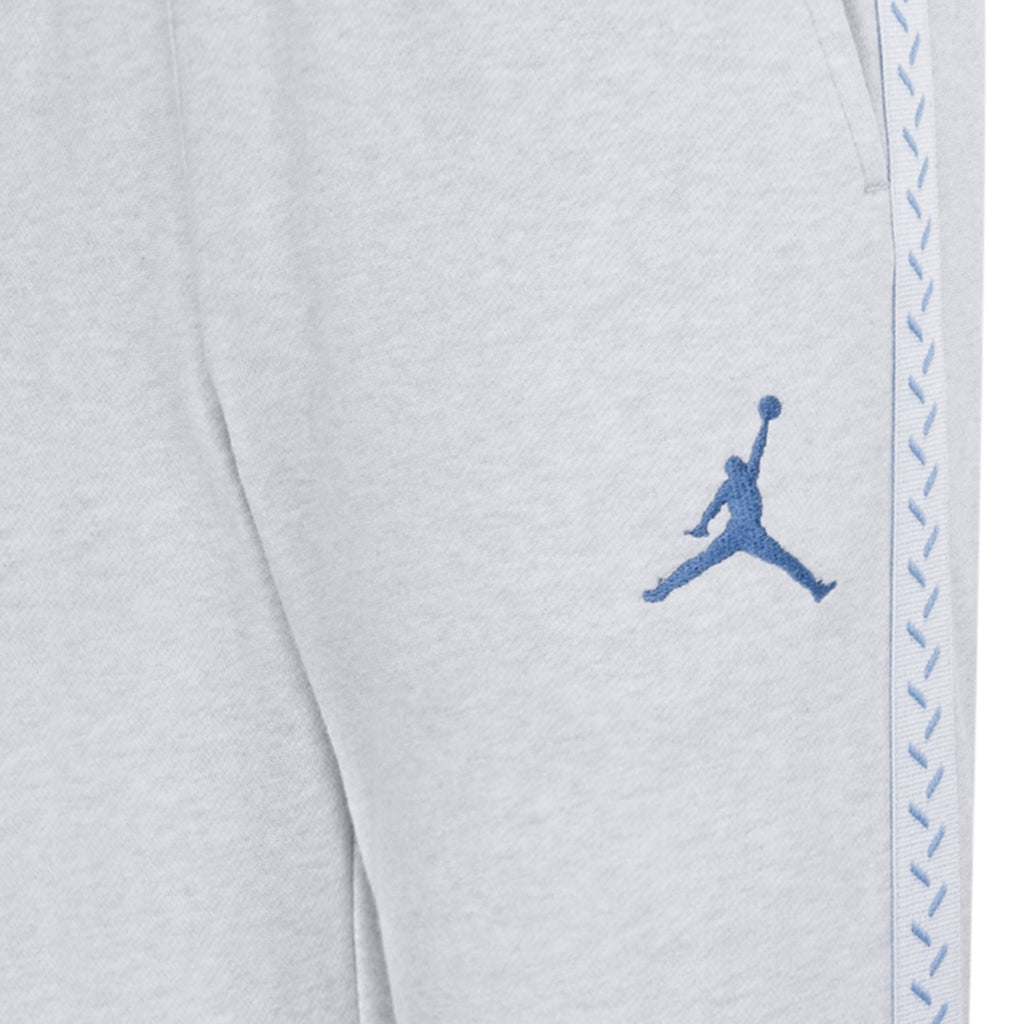 AIR JORDAN YOUTH KIDS MJ FLIGHT MVP HOODIE & JOGGER SET (GREY SIZE S-XL)