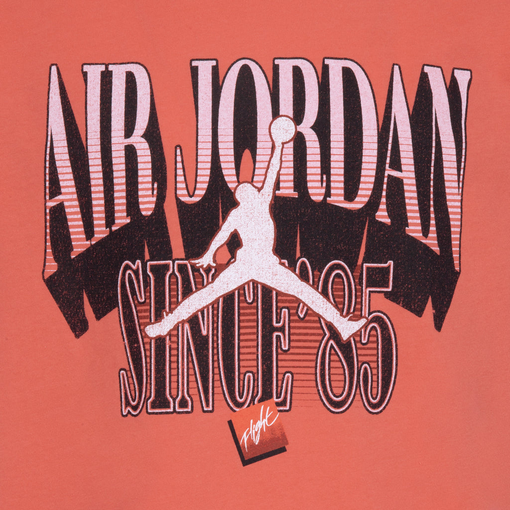 AIR JORDAN YOUTH KIDS SINCE '85 PRINT T-SHIRT (ROUGE SIZE S-XL)