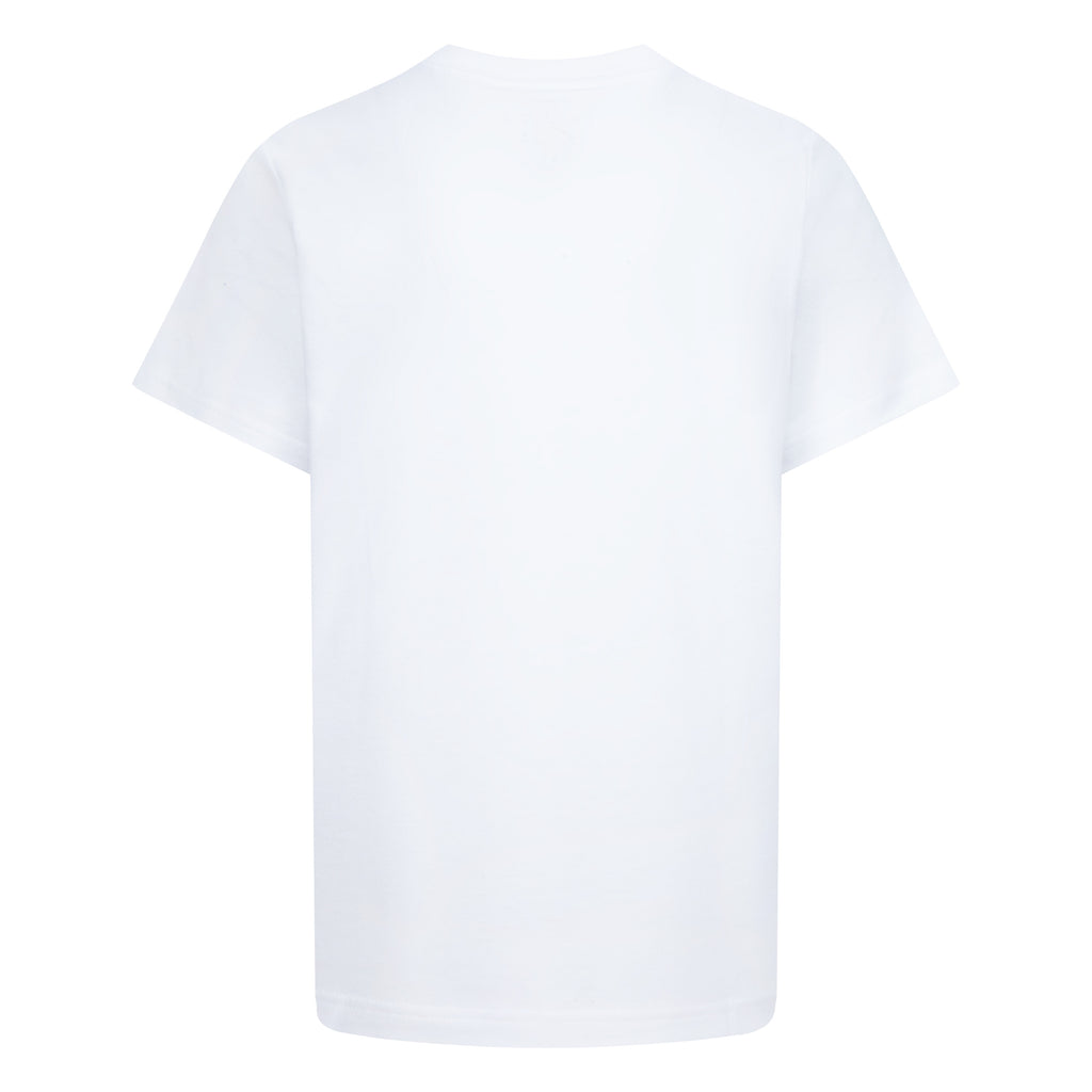 JORDAN YOUTH GRADIENT STACKED JUMPMAN WHITE T-SHIRT (YOUTH SIZE S-XL)