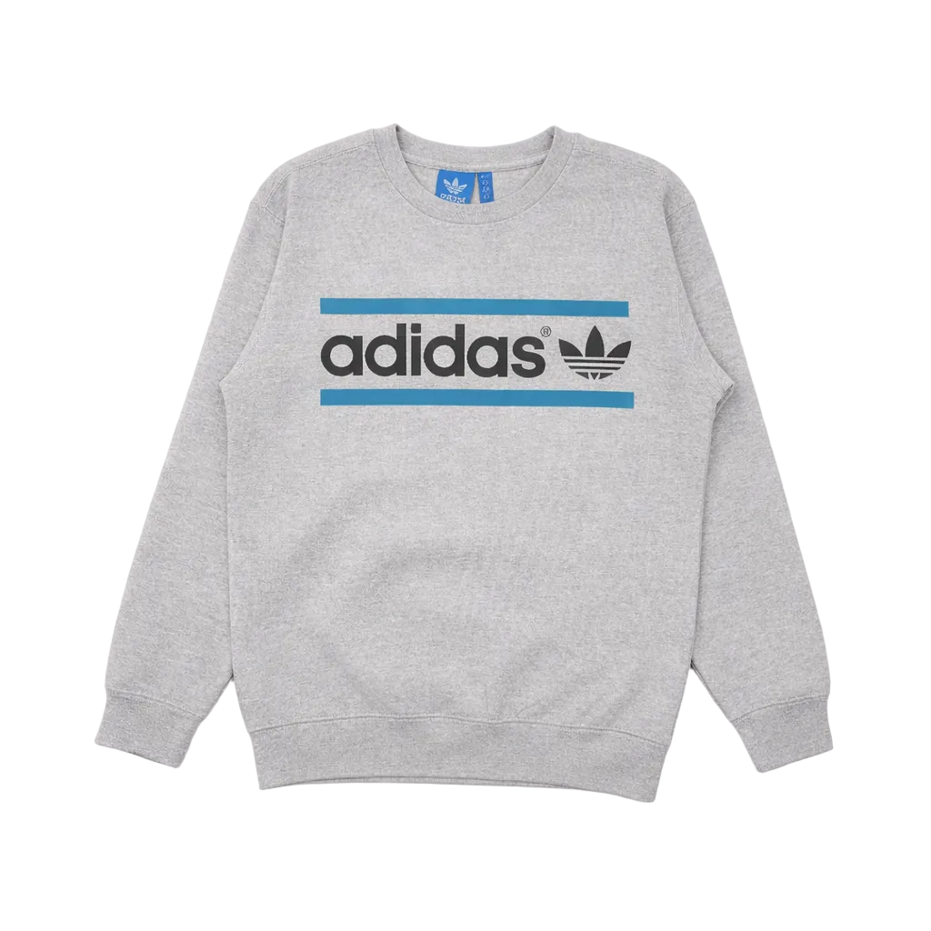 ADIDAS CREWNECK SWEATER (GREY)