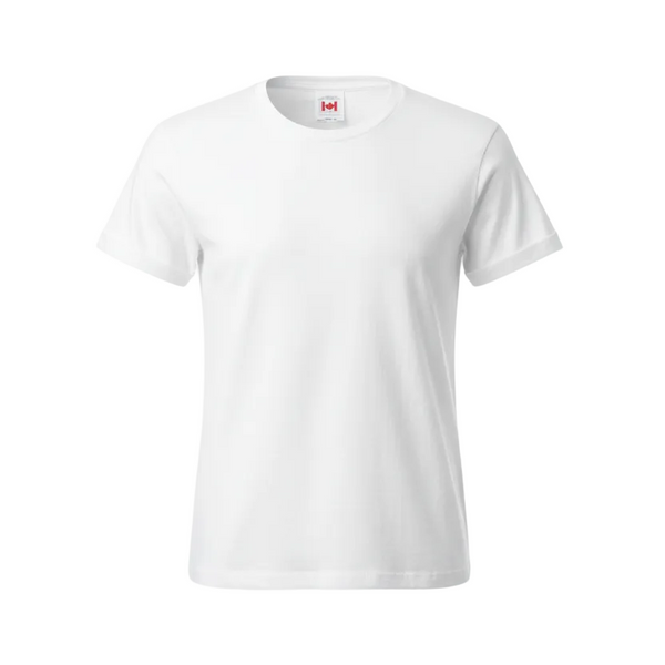 PLAIN CREWNECK T-SHIRTS (WHITE S-5XL)