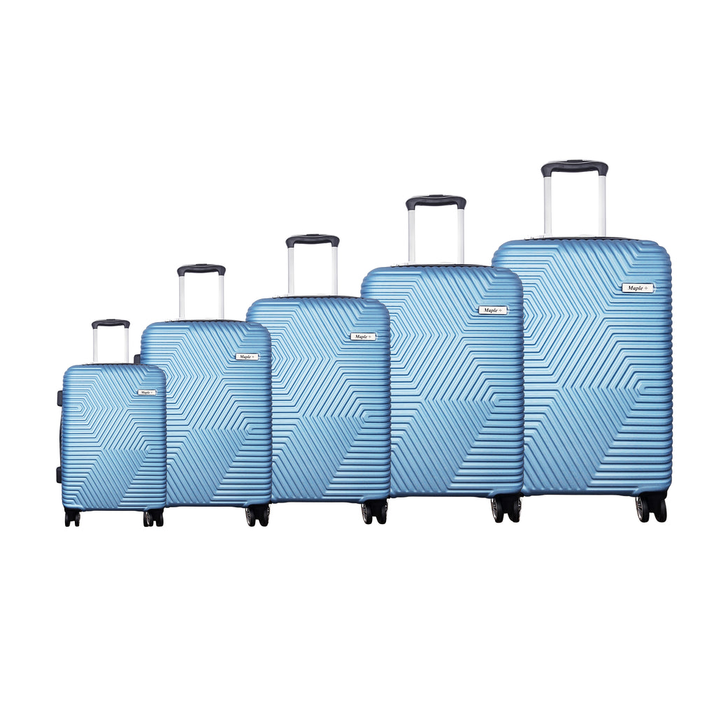 MAPLE+ ABS HARD COVER LUGGAGES (BLUE)