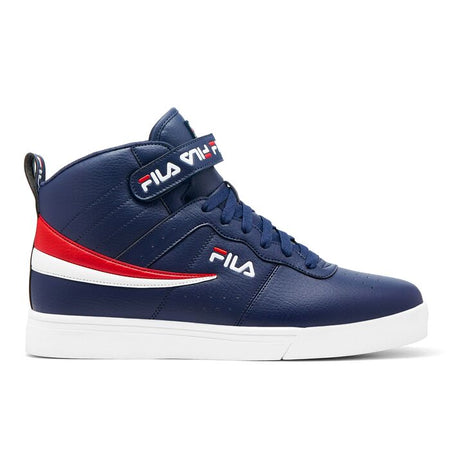 FILA VULC 13 REPEAT LOGO HIGH TOP SHOE (NAVY)