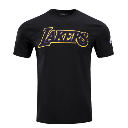 PRO STANDARD NBA LOS ANGELES LAKERS CHENILLE MEN'S BLACK T-SHIRT