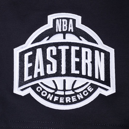 PRO STANDARD MEN'S NBA EASTERN CONFERENCE TORONTO RAPTORS CLASSIC CHENILLE SJ BLACK & RED T-SHIRT