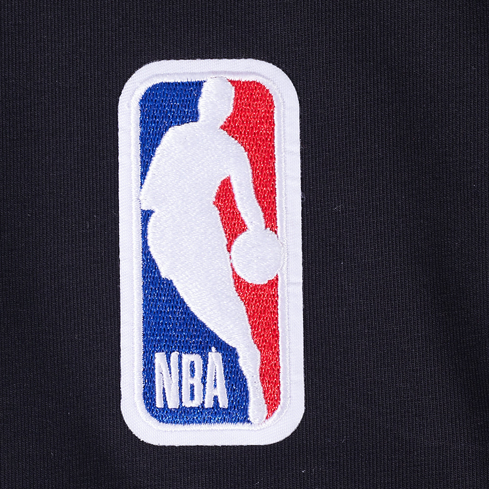 PRO STANDARD MEN'S NBA EASTERN CONFERENCE TORONTO RAPTORS CLASSIC CHENILLE SJ BLACK & RED T-SHIRT