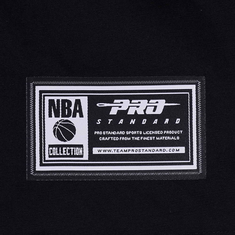 PRO STANDARD MEN'S NBA EASTERN CONFERENCE TORONTO RAPTORS CLASSIC CHENILLE SJ BLACK & RED T-SHIRT