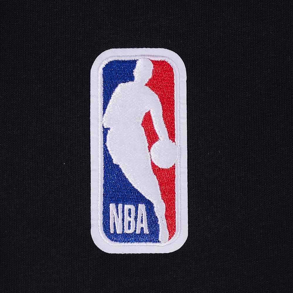 PRO STANDARD MEN'S NBA EASTERN CONFERENCE TORONTO RAPTORS CLASSIC CHENILLE SJ BLACK & RED T-SHIRT