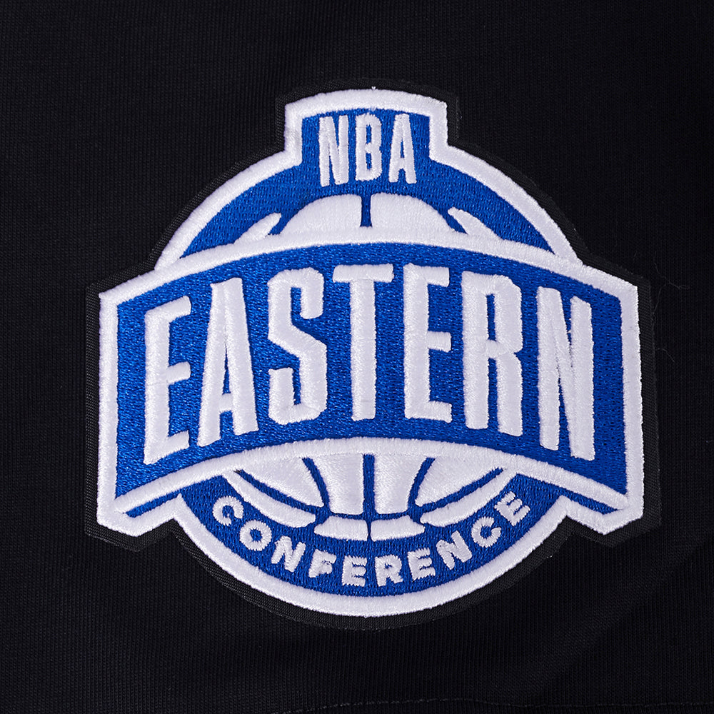 PRO STANDARD MEN'S NBA EASTERN CONFERENCE TORONTO RAPTORS CLASSIC CHENILLE SJ BLACK & RED T-SHIRT