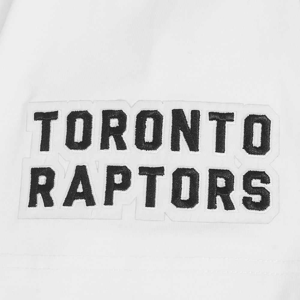 PRO STANDARD NBA TORONTO RAPTORS CLASSIC CHENILLE SJ WHITE/RED MEN'S T-SHIRT