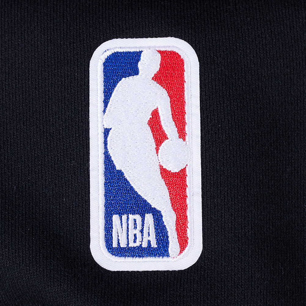 PRO STANDARD MEN'S NBA EASTERN CONFERENCE TORONTO RAPTORS BLACK & RED PULLOVER HOODIE