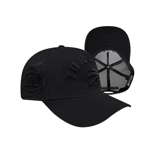 PRO STANDARD NBA TORONTO RAPTORS NEUTRAL PINCH FRONT TRUCKER SNAPBACK CAP