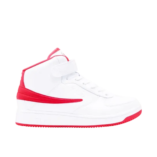 FILA A-HIGH MEN SHOES (WHITE/RED)