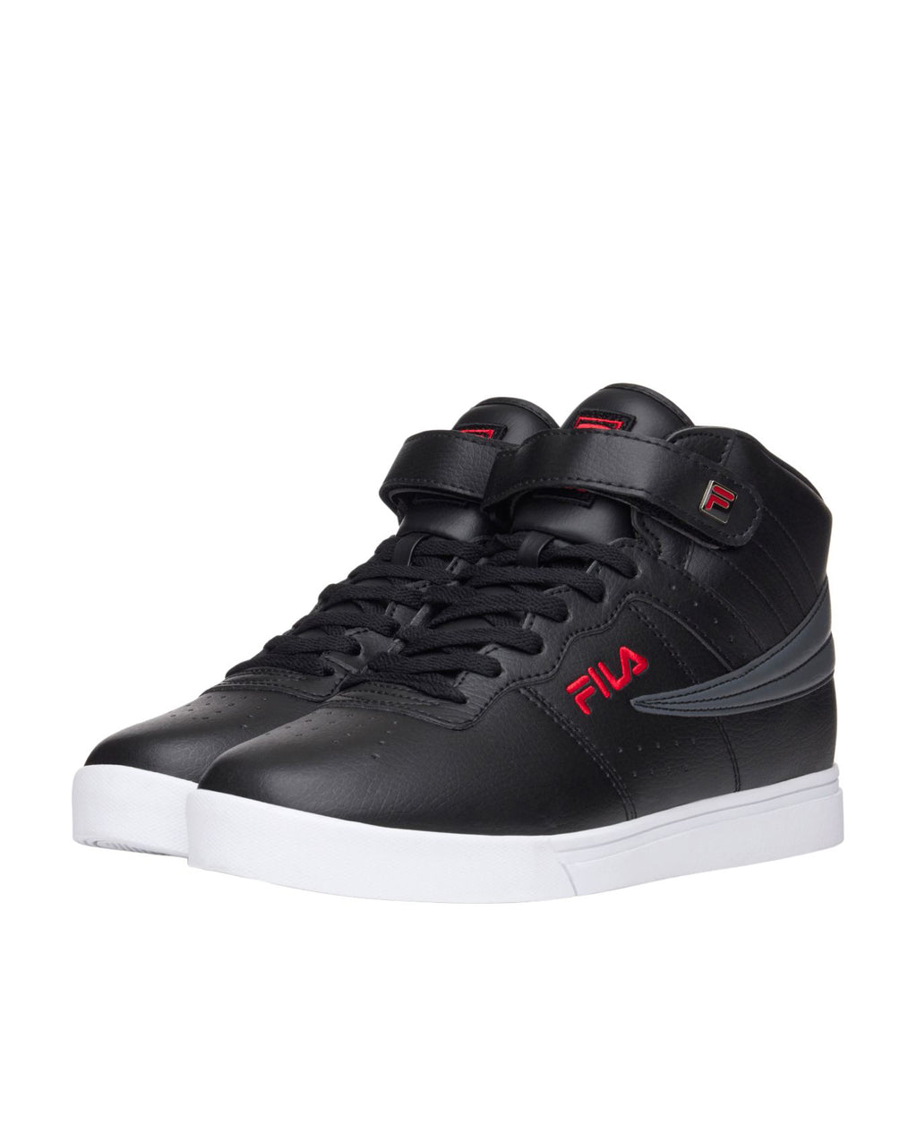 FILA MEN'S VULC 13 2D HIGH TOP SHOE (BLACK/RED)