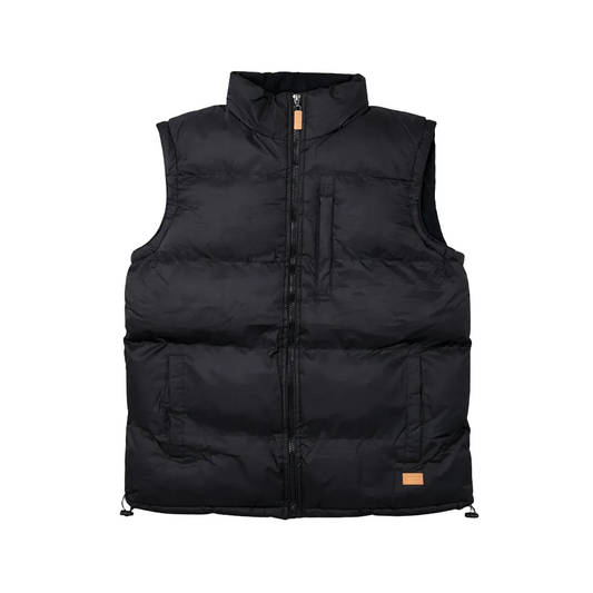 U.S. ICON MEN'S PUFFER VEST (BLACK)