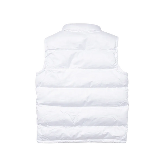 U.S. ICON MEN'S PUFFER VEST (WHITE)