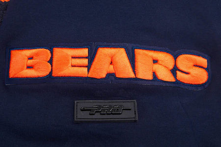 PRO STANDARD NFL CHICAGO BEARS MASHUP MEN'S NAVY/ORANGE T-SHIRT